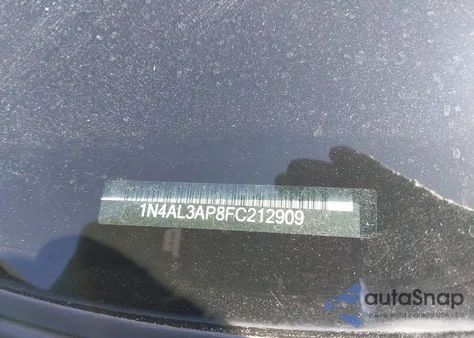 2015 Nissan Altima 2.5 S z USA, uszkodzony, nr VIN 1N4AL3AP8FC212909